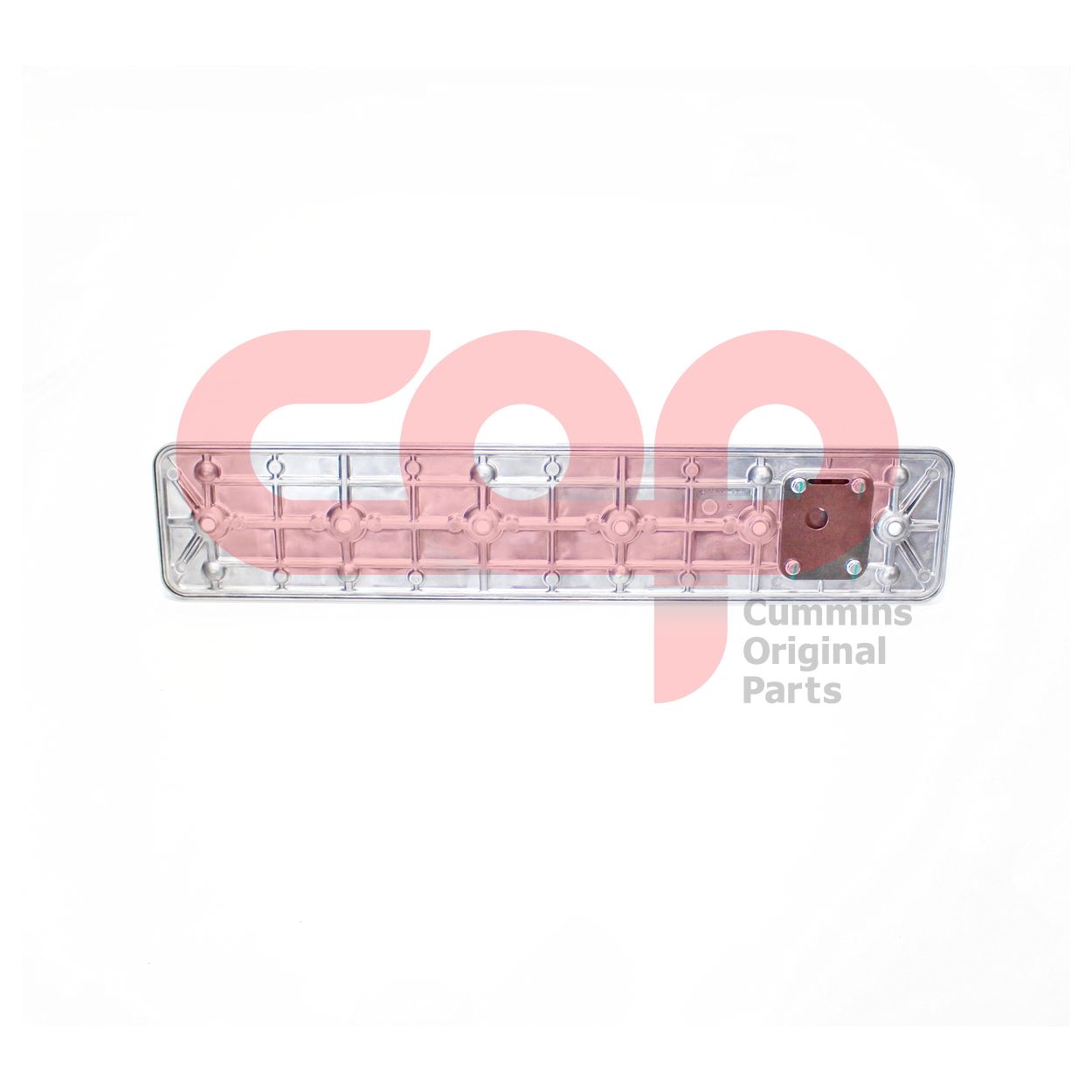 Крышка толкателей клапанов в ГБЦ двигателя Cummins B Series C4063273