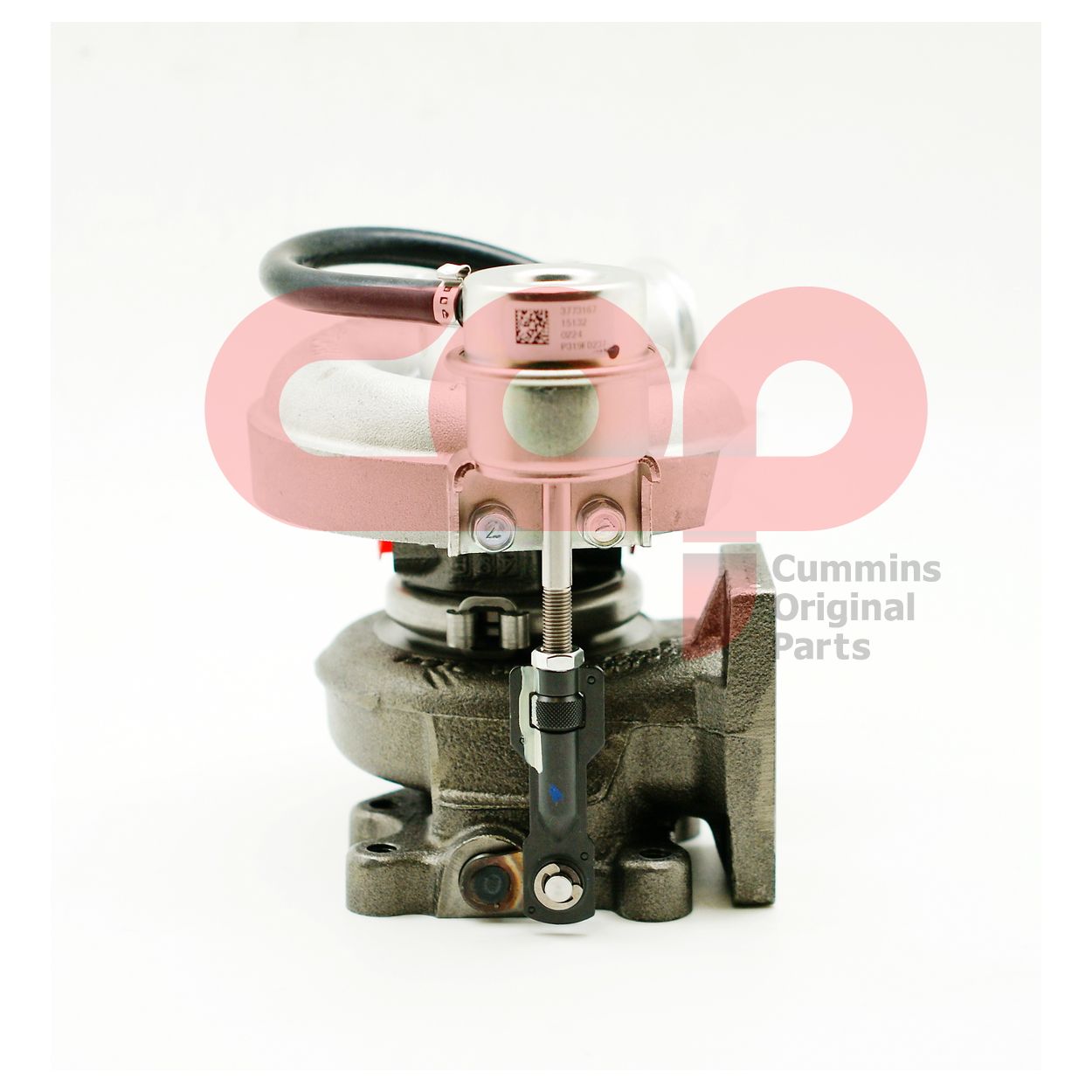 Турбокомпрессор HE200WG производства Holset для двигателя Cummins ISF 3.8L 3789077, 5255163