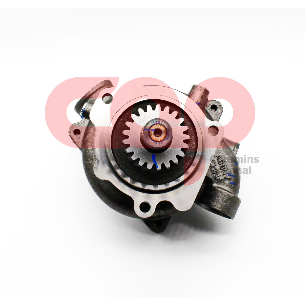 Насос водяной для двигателя Cummins M Series 4299030X Дополнительный артикул 4299029 3800745 4955706 2882145 3800479 3401009 3800745RX 4972857