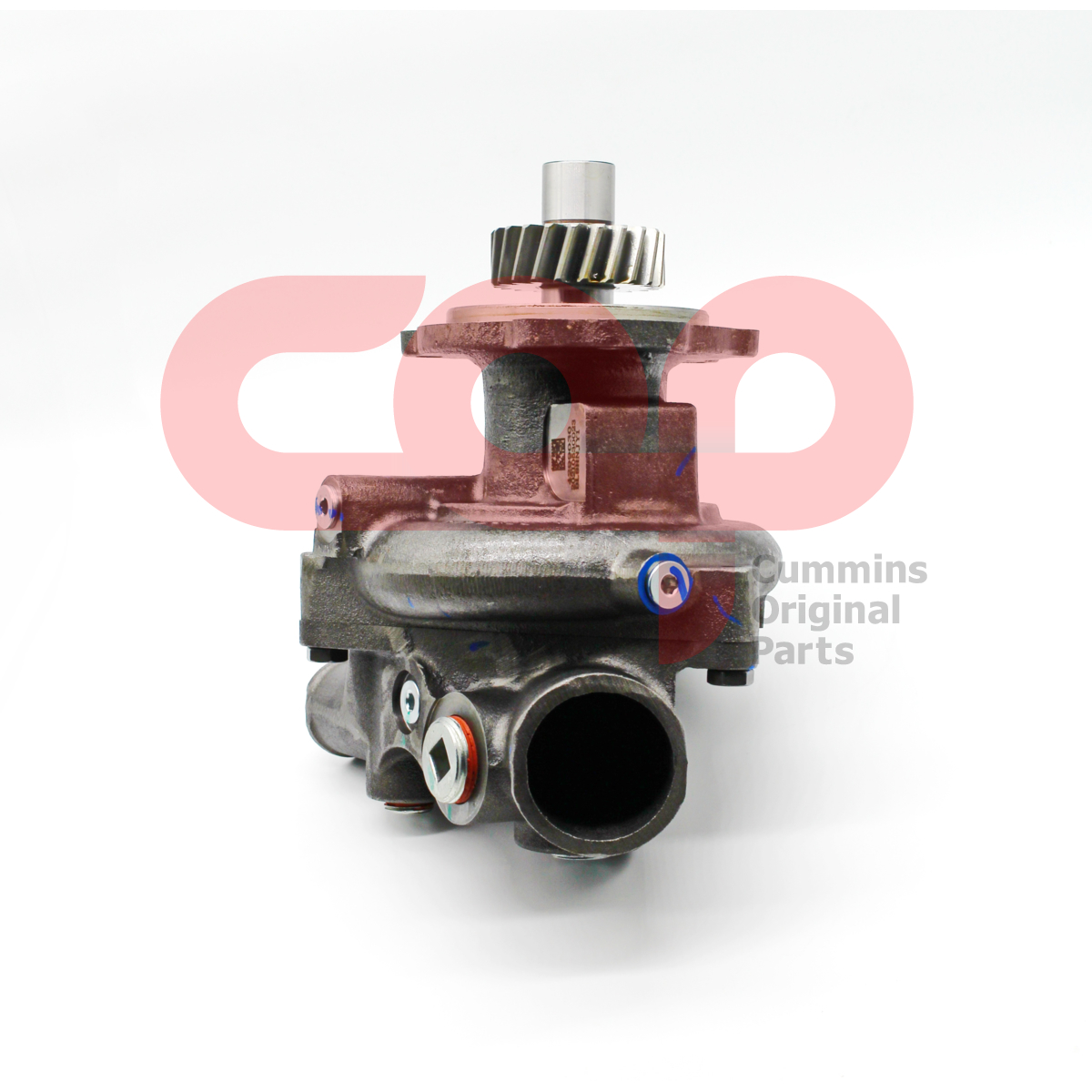 Насос водяной для двигателя Cummins M Series 4299030X Дополнительный артикул 4299029 3800745 4955706 2882145 3800479 3401009 3800745RX 4972857
