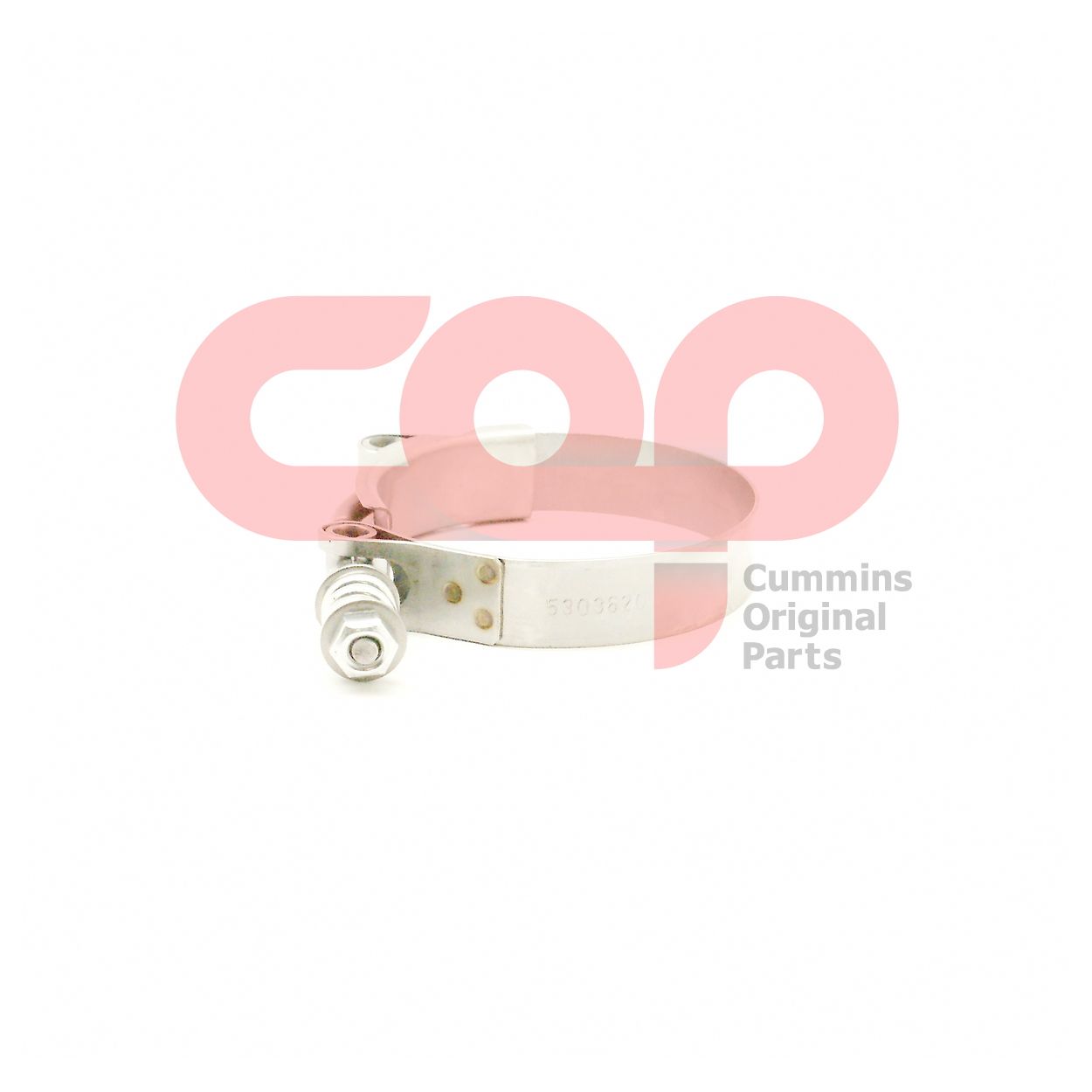 Хомут патрубка турбокомпрессора Cummins C L Series 5303620 3924386 3923580