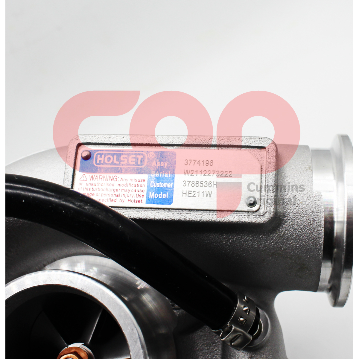Турбокомпрессор Cummins F Series HE211W 4309105 2836258 3786536 3774196 2842804 3774227